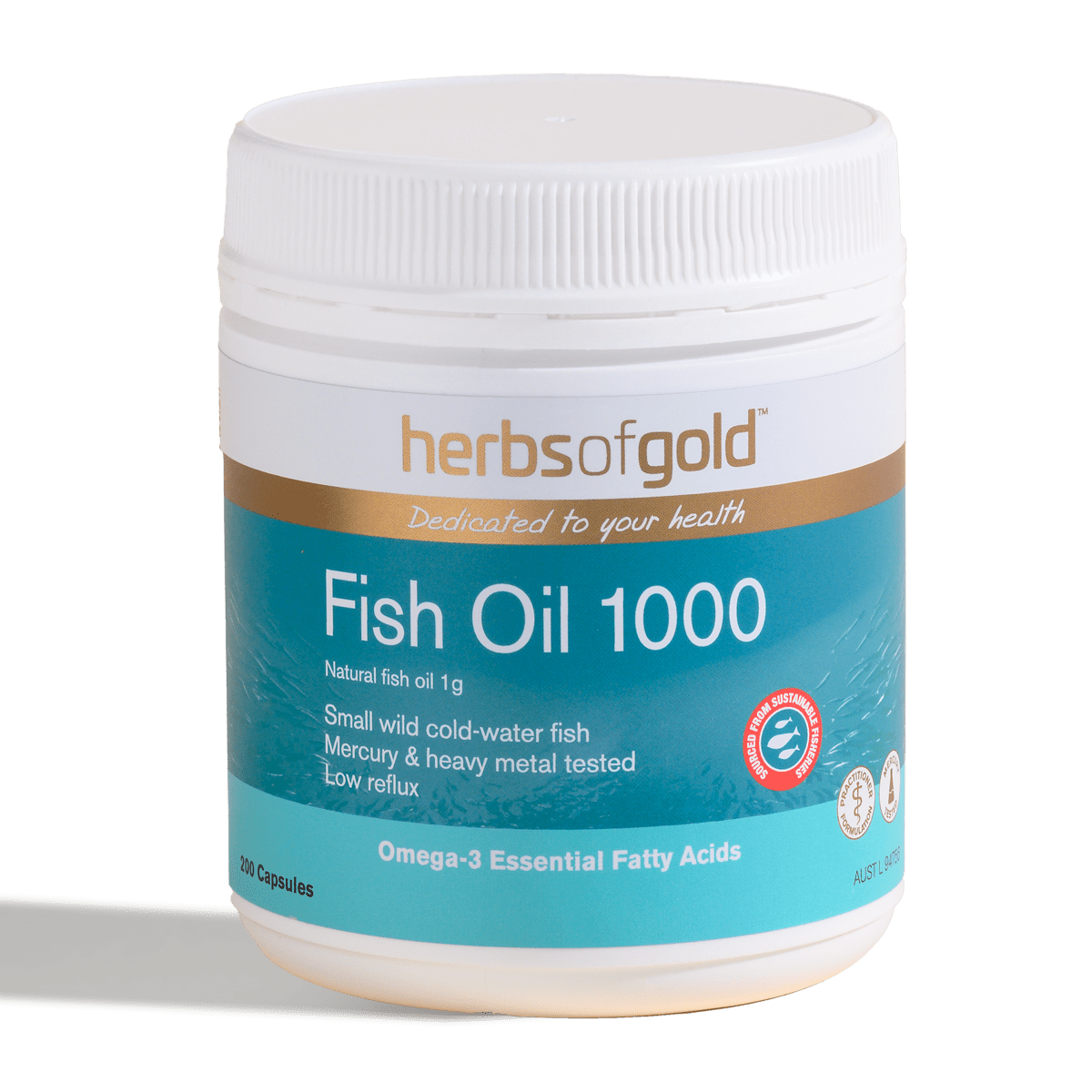 Fish Oil 1000 Herbs of Gold